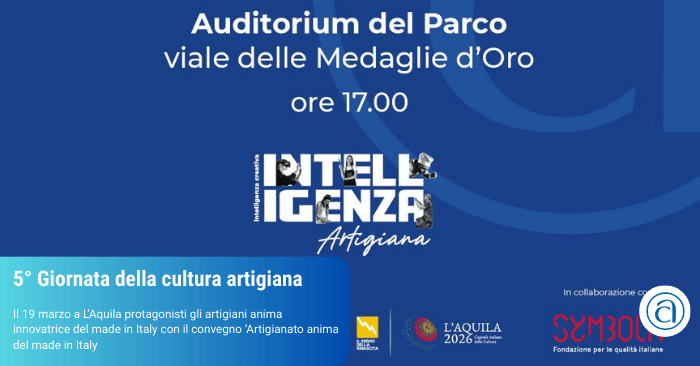 L’Aquila: la 5ª Giornata della cultura artigiana
