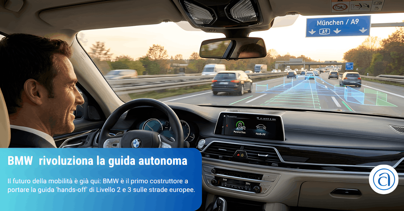 BMW e la rivoluzione della guida autonoma