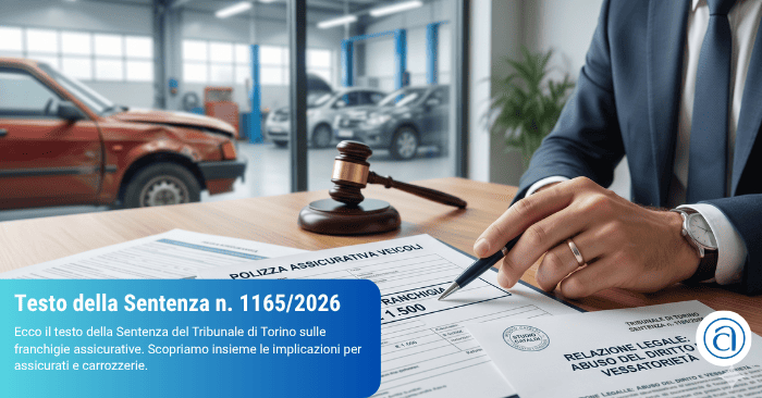 Sentenza del Tribunale di Torino sulle franchigie assicurative